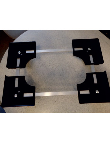 Vozík na přepravky 40x60 cm