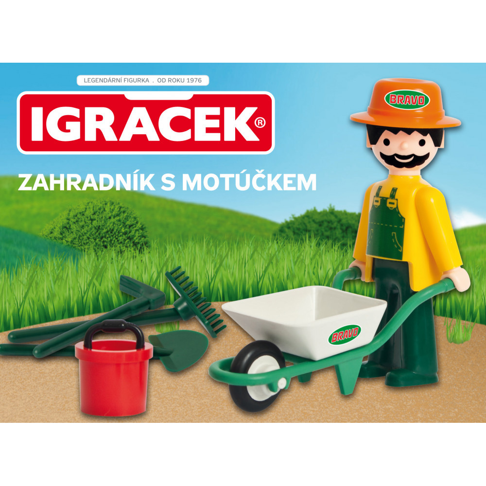 Levně Igráček - Zahradník s Motúčkem