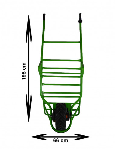 MOTOKARRE PLUS Schweizerkarre GROß