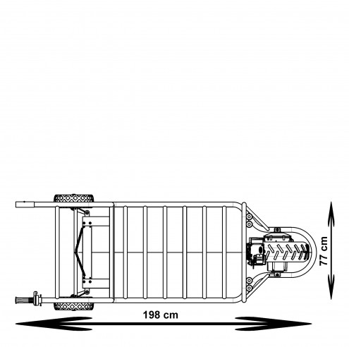 EXTRA Transportwagen - GROß