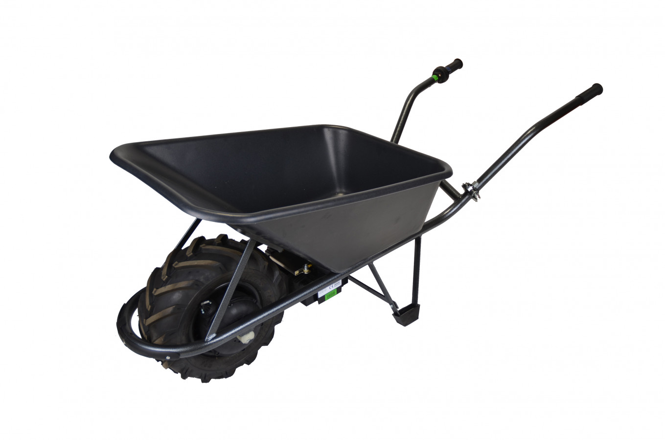 Motúčko STANDARD KLASIK - elektrické kolečko Plastová korba 80 l Pneumatika 16 cm Skládací rám