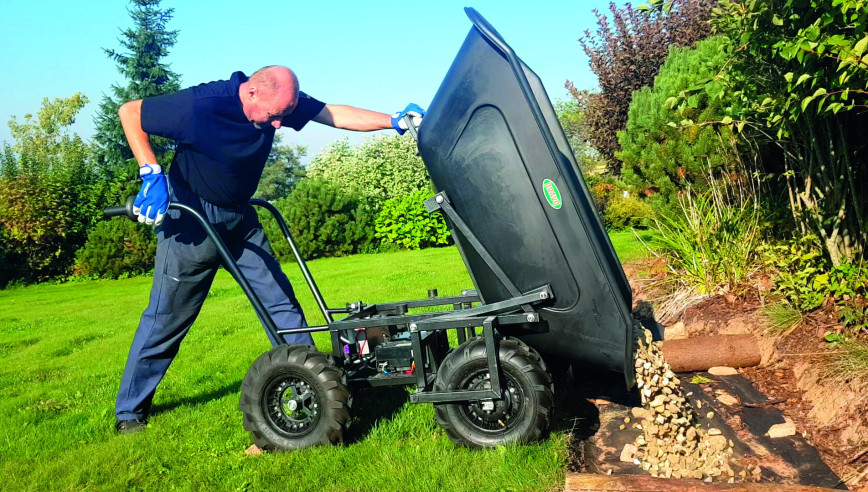 Mobarrow Equerry with control rod