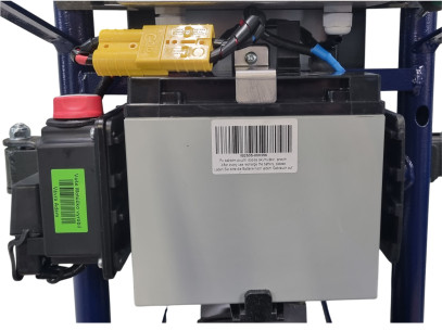 Halter für einfache Batterieentnahme