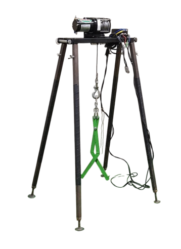 Seilzug Eine Tonne (Belastbarkeit 450 kg, klappbar)