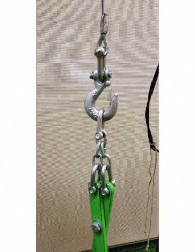 Rope hoist (load 450 kg, decomposable)