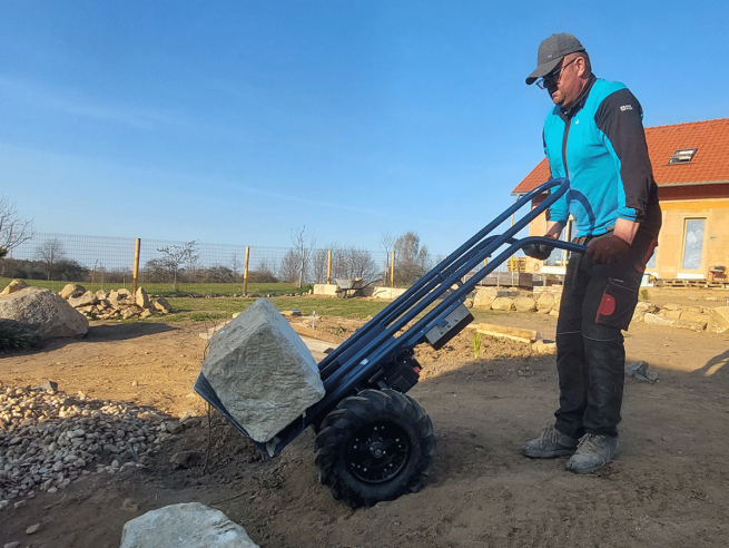 MOTUČKO Off-road E-Ruddle mały przejście do 60 cm