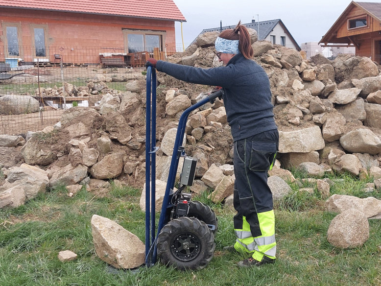 MOTUČKO Off-road E-Ruddle mały przejście do 60 cm